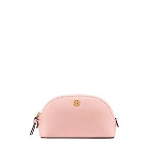 TORY BURCH
Robinson Small Makeup Bag In Pale Apricot